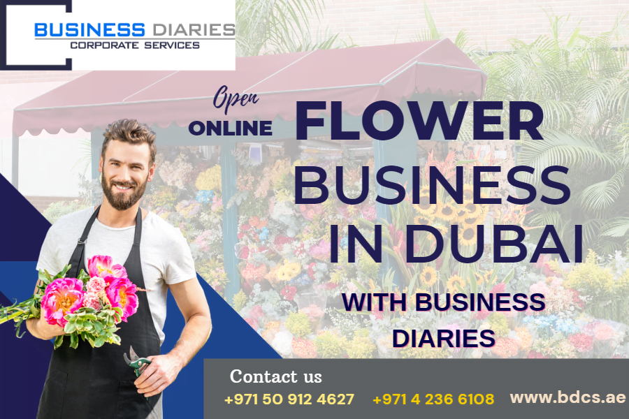 Start Online Flower Shop in Dubai